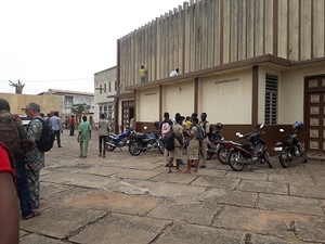 Rénovation du batiment qui abritera la médiathèque